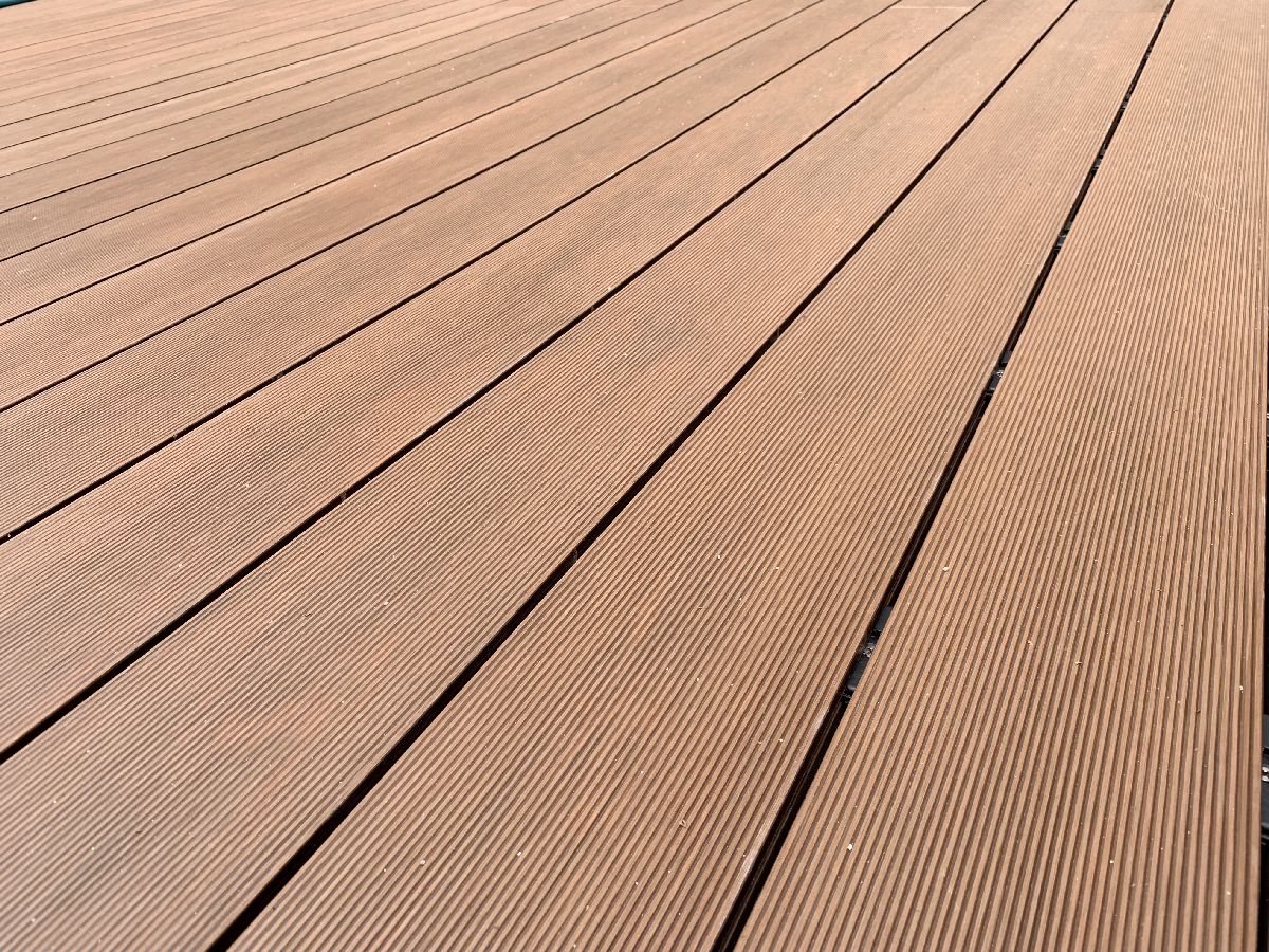 8scape perling composite wood decking