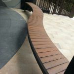 composite wood bench
