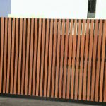 wpc timber fence